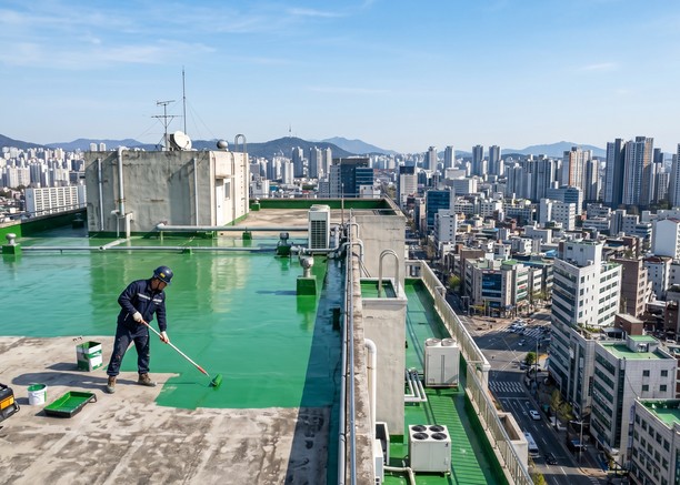 부산동 옥상방수